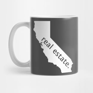 California State Real Estate T-Shirt Mug